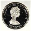Image 3 : 1973 $10.00 BAHAMA STERLING SILVER COIN  WITH CERT.