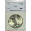 Image 1 : 1922 PEACE SILVER DOLLAR, NNC MS-65  NICE COIN