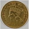 Image 1 : 1856-S $3 GOLD VF