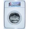 Image 1 : 2010 5 OZ SILVER MOUNT HOOD NGC GEM UNCIRCULATED