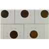 Image 2 : 5-1865 INDIAN HEAD CENTS "GRADING SET" (AG,GOOD,VG,FINE,VF)