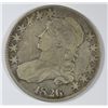 Image 1 : 1826 BUST HALF DOLLAR VF+
