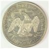 Image 2 : 1873-CC SEATED HALF NO ARROWS AU