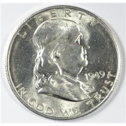 1949-S FRANKLIN HALF DOLLAR MS-64