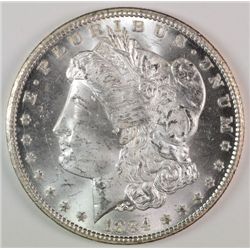 1884-CC MORGAN DOLLAR MS64+ BLAZING WHITE