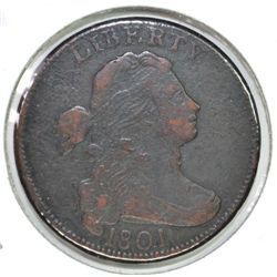 1801 LARGE CENT VF+