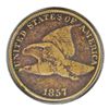 Image 1 : 1857 FLYING EAGLE CENT F/VF