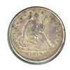 Image 1 : 1838 SEATED QUARTER VF