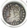 Image 1 : 1810 BUST HALF DOLLAR FINE (DAMAGED)