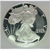 Image 2 : 1995-W AMERICAN SILVER EAGLE, ICG PROOF 70!! DEEP CAMEO!