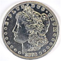 1878-S MORGAN DOLLAR POLISHED XF