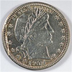 1904 BARBER QUARTER AU