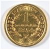 Image 2 : 1854 $1 GOLD TYPE 1 CH BU
