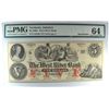 Image 1 : 18-- $5 WEST BANK JAMAICA, VT PMG 64