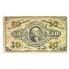 Image 2 : 1863 TEN CENT US FRACTIONAL NOTE