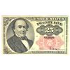 Image 1 : 1874 TWENTY FIVE CENT US FRACTIONAL NOTE