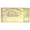 Image 1 : 1862 FIFTY CENT STATE OF NORTH CAROLINA NOTE