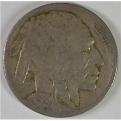 1918-S BUFFALO NICKEL, VG