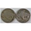 Image 1 : ( 2 ) 1923-S BUFFALO NICKELS, ONE VG, ONE VG+
