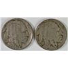 Image 1 : 1924-D & S BUFFALO NICKELS BOTH VG