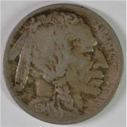 1914-S BUFFALO NICKEL, VF