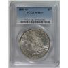 Image 1 : 1885-O MORGAN SILVER DOLLAR, PCGS MS-64+  WHITE