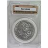 Image 1 : 1883 MORGAN SILVER DOLLAR, NAC MS-66 BUT IT'S OVER-GRADED