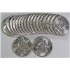 Image 1 : ONE ROLL ( 20 ) COINS ORIGINAL GEM 1949-P FRANKLIN HALF DOLLARS