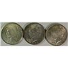 Image 1 : 3 PEACE DOLLARS AU 2-1922, 23-S