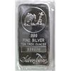 Image 1 : A SILVERTOWNE TEN OUNCE .999 SILVER BAR, A GREAT  SIZE TO INVEST  IN
