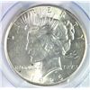 Image 2 : 1926 PEACE DOLLAR PCGS MS62