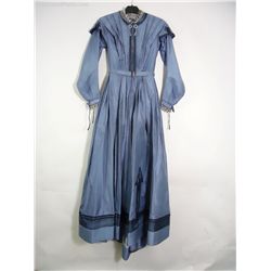 Angels and Insects Matty (Kristen Scott Thomas) Hero Late 1800's Blue Silk Period Dress