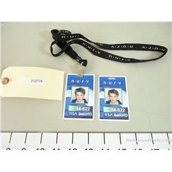 Antitrust Milo Hoffman (Ryan Phillippe) Hero Lot of 2 NURV Scanner I.D. Security Cards