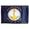 Image 1 : Into the Blue Vinyl Zephyr Expedition Flag 36" x 24"
