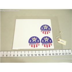 Legally Blonde 2 Set of 6 Red, White and Blue Bruiser's Bill Stickers