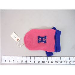 Legally Blonde Hero Bruiser Pink and Blue Harvard "H" Dog Sweater