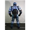 Image 2 : Robocop Reproduction Full Multiple Piece Resin Fiberglass Powder Blue Suit