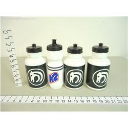 Rollerball Lot of 4 Team Logo Sport Water Bottles Horsemen K2