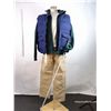 Image 1 : At First Sight Virgil Adamson (Val Kilmer) Navy Down Vest Costume with Walking Stick