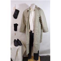 Bandits Terry Lee Collins (Billy Bob Thornton) Biege Trench Coat Costume