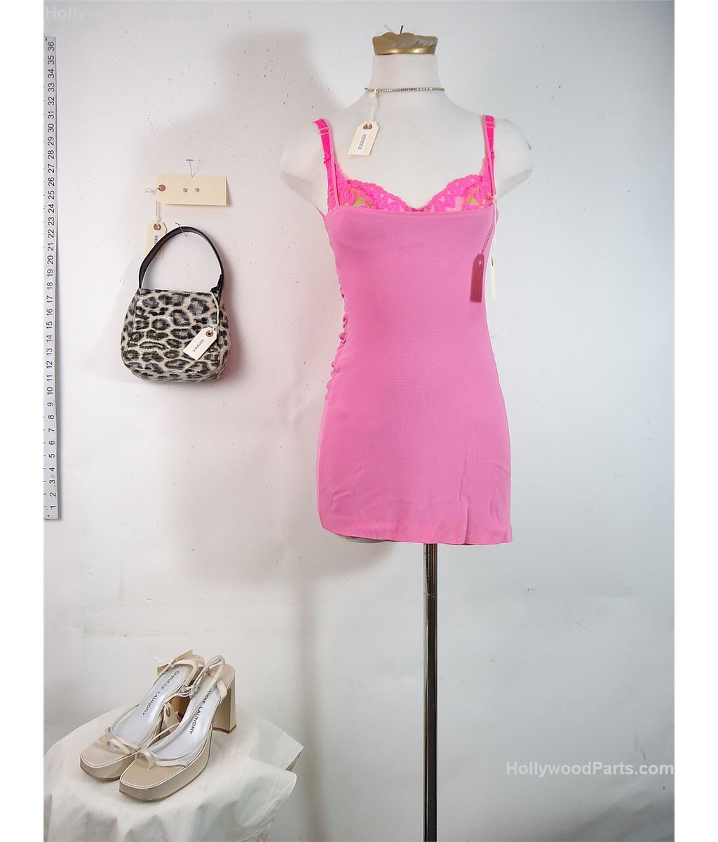 Heartbreakers Page Connors (Jennifer Love Hewitt) Hero Bright Pink Strapless Short Dress Costume Heartbreakers Page Connors (Jennifer Love Hewitt) Hero Bright Pink Strapless Short Dress Costume