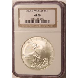 2005-P Marines NGC MS69