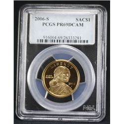 2006-S Sacagawea Dollar PCGS PR69DCAM