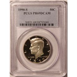 1990 Kennedy PCGS PR69DCAM