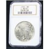 Image 1 : 1922 Peace Dollar NGC MS63