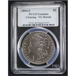 1894-S Morgan PCGS Genuine - VG
