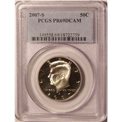 2007 Kennedy PCGS PR69DCAM