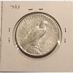 1922 Peace Dollar BU