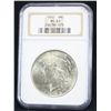 Image 1 : 1922 Peace Dollar NGC MS63