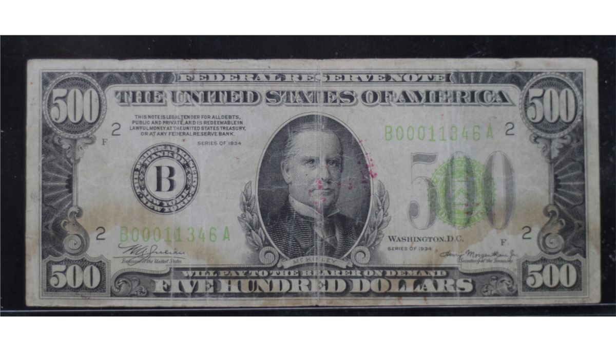 $500 Note